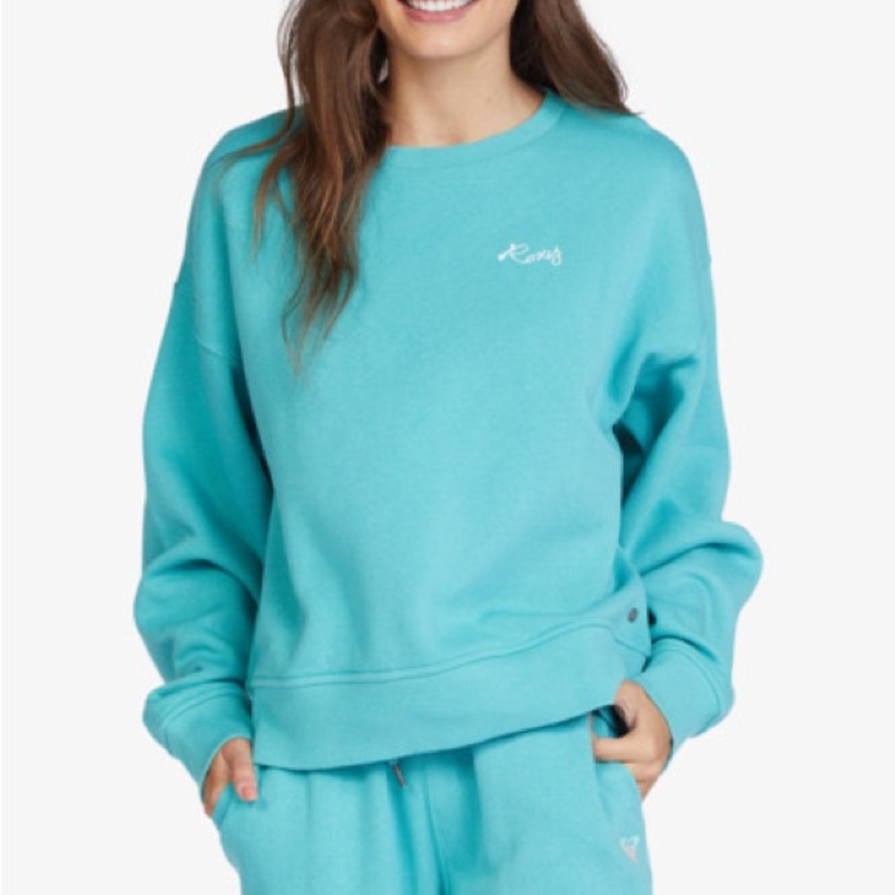 Roxy Spaced Out Everyday Aloha Pullover Sweater Small NWT